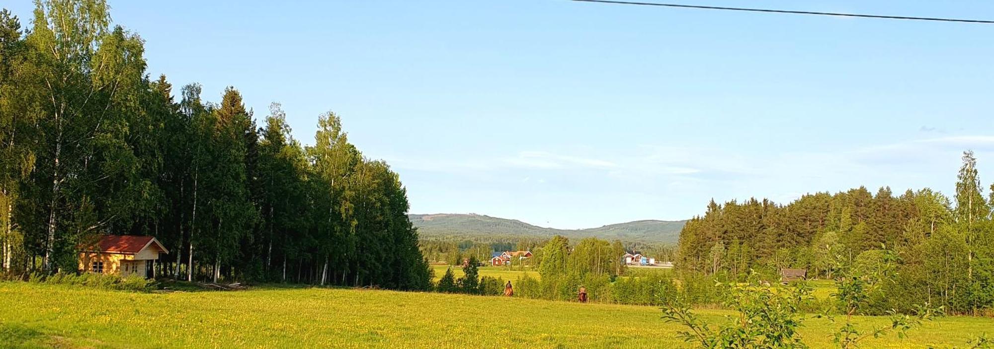 Skalbo Gardsglamping Hotel Jarvso Ngoại thất bức ảnh